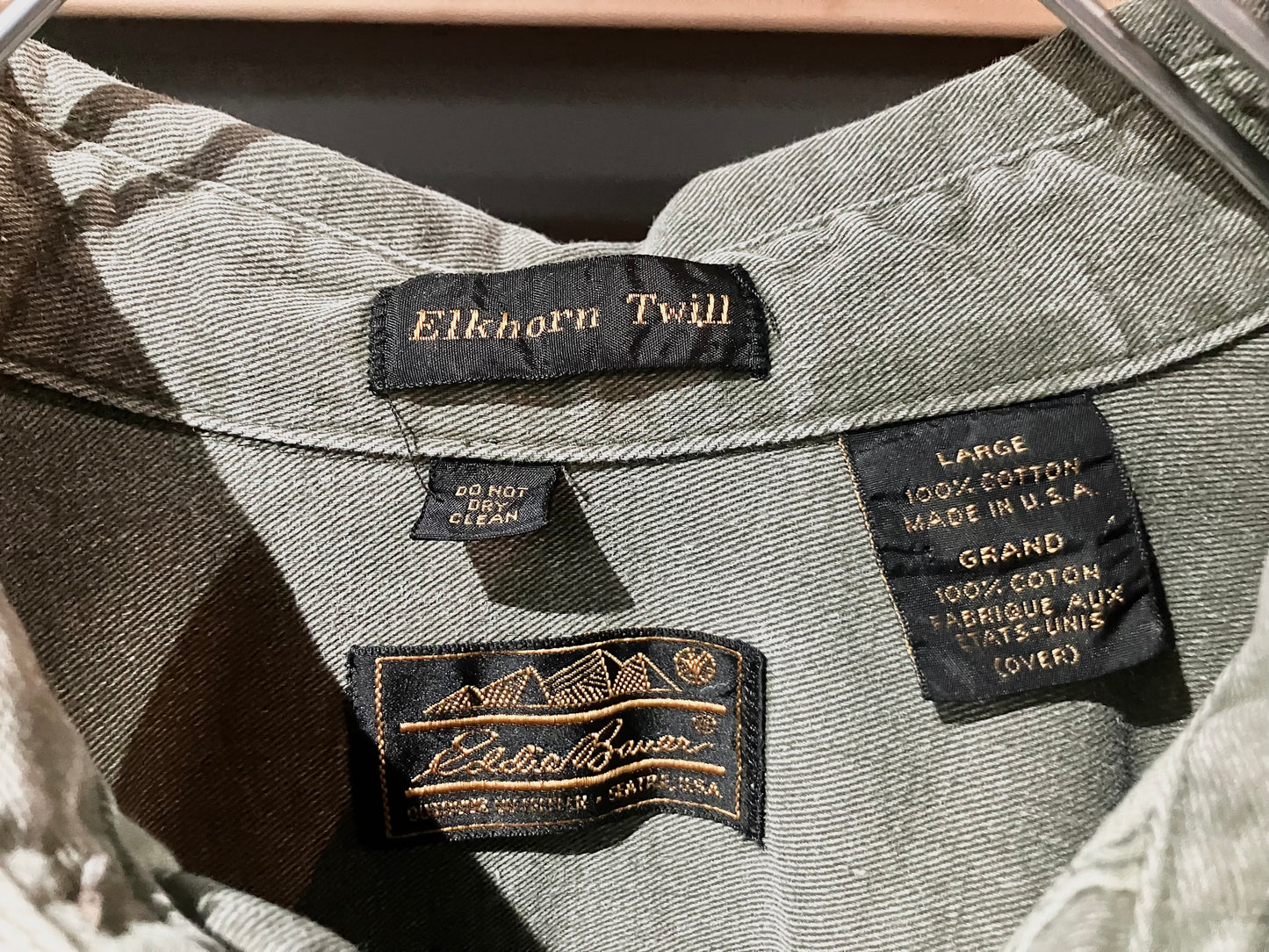 "Eddie Bauer" Old Design Shirt