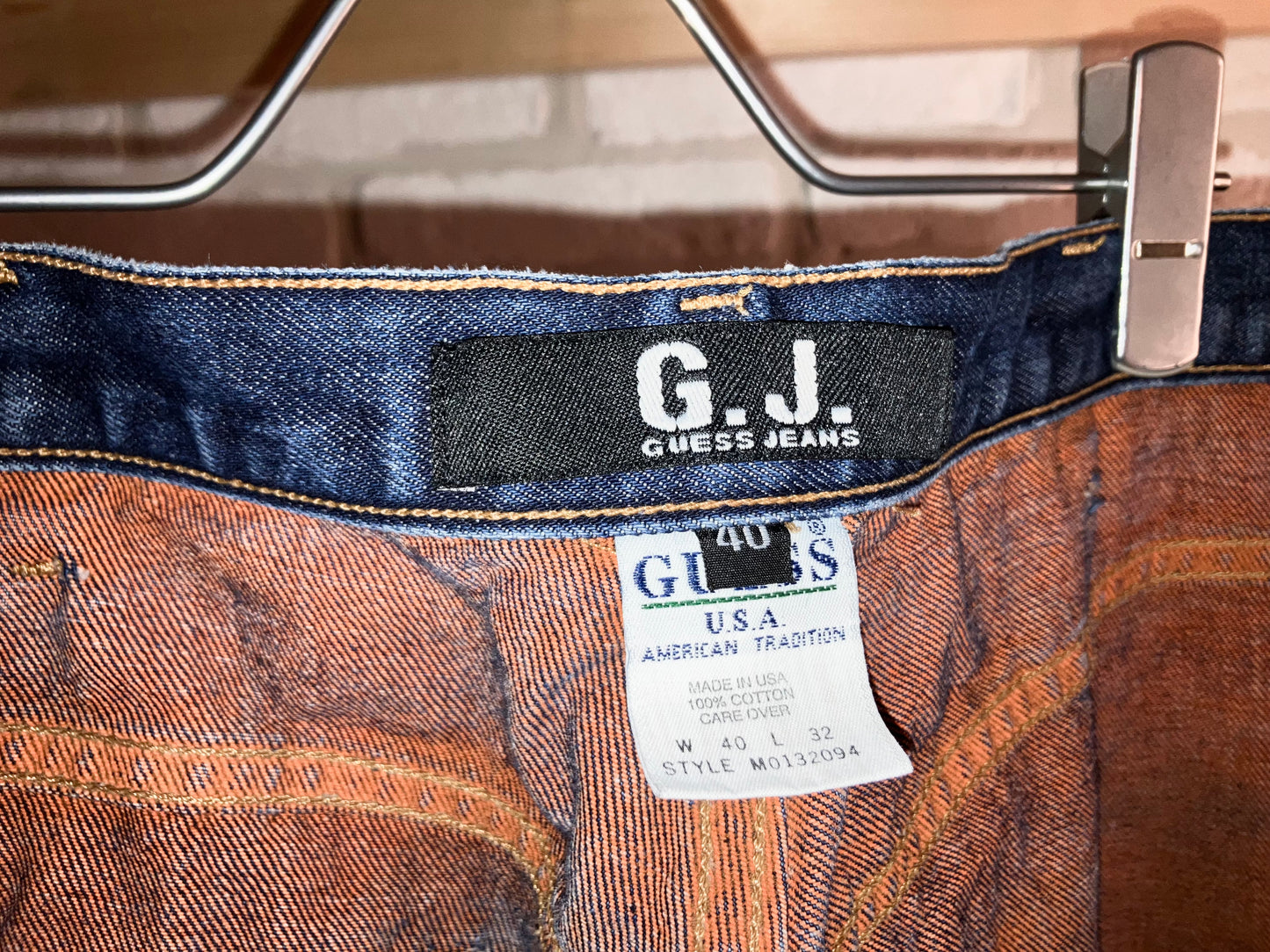 "GUESS" 90s W Fice Color Denim Pants