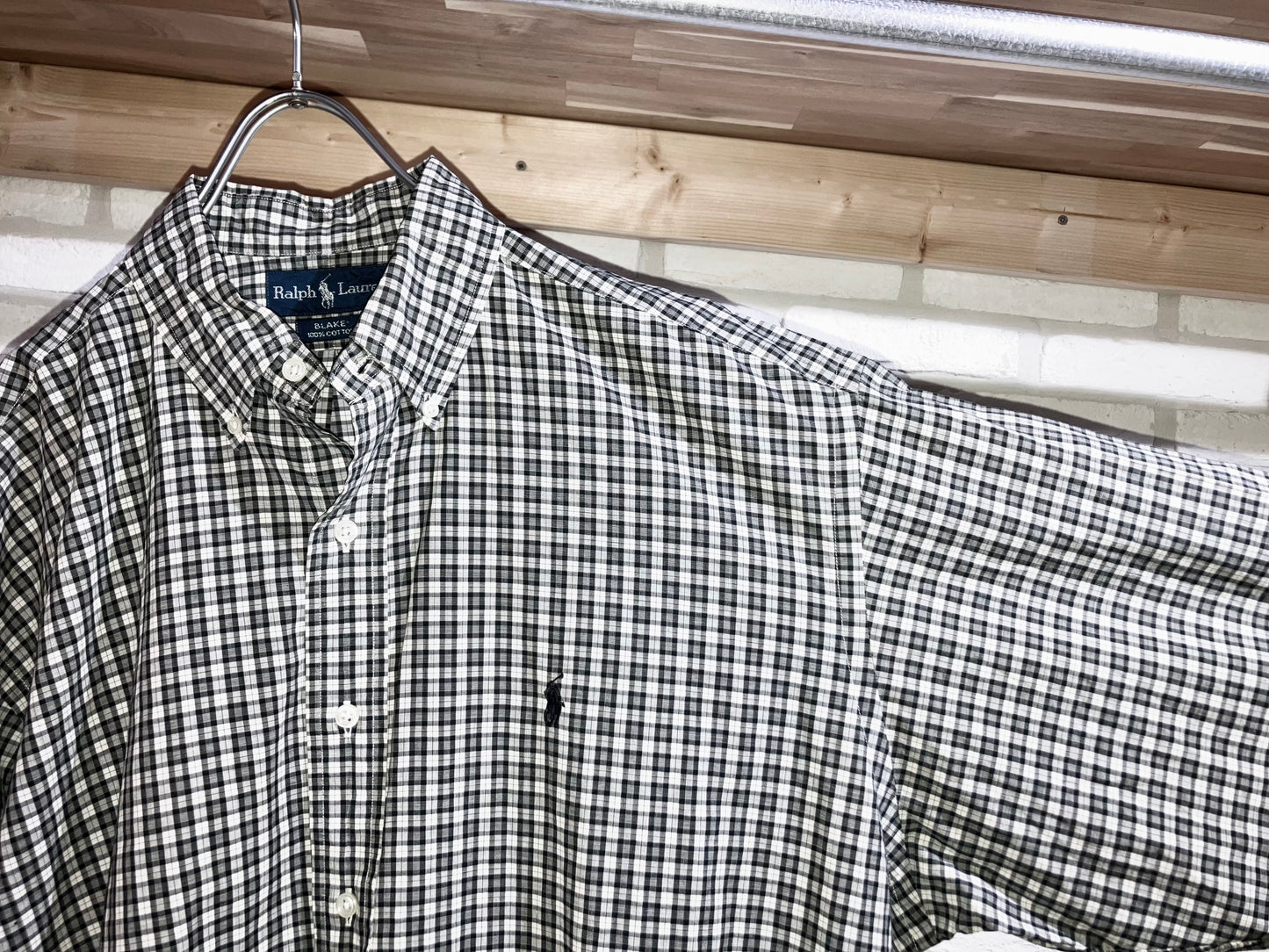 "Ralph Lauren" Old Oversized Check Shirt