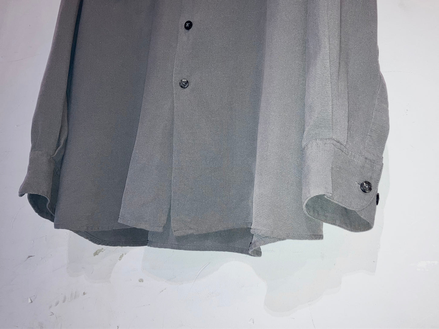 00s Oversized Silk Shirt