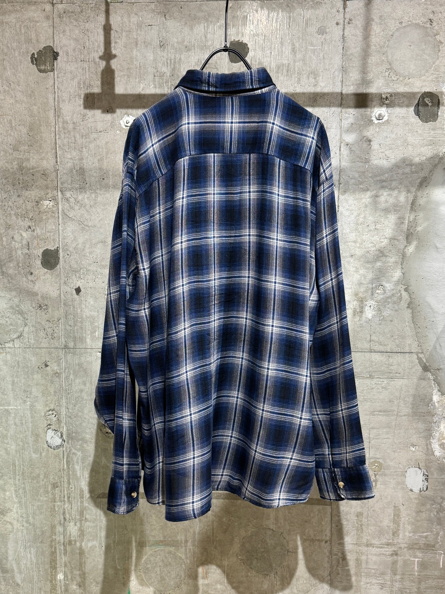 Vintage Cotton Plaid Shirt