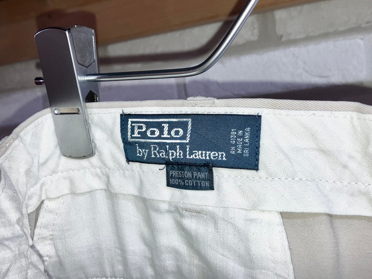 "Polo by Ralph Lauren" Old One Point Chino Pants
