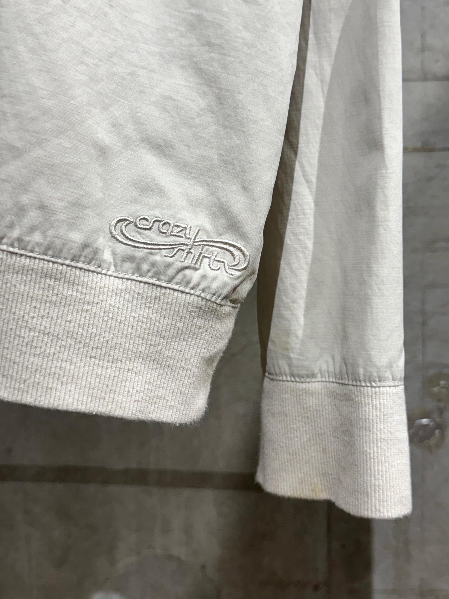 90s Vintage Crazy Shirt Half-zip Pullover