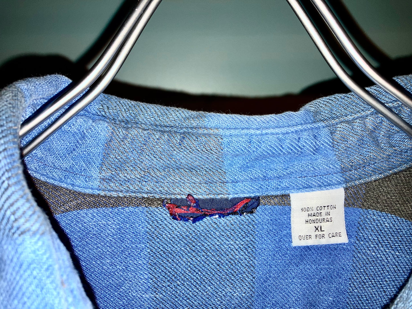 Old Heavy Flannel Check Shirt