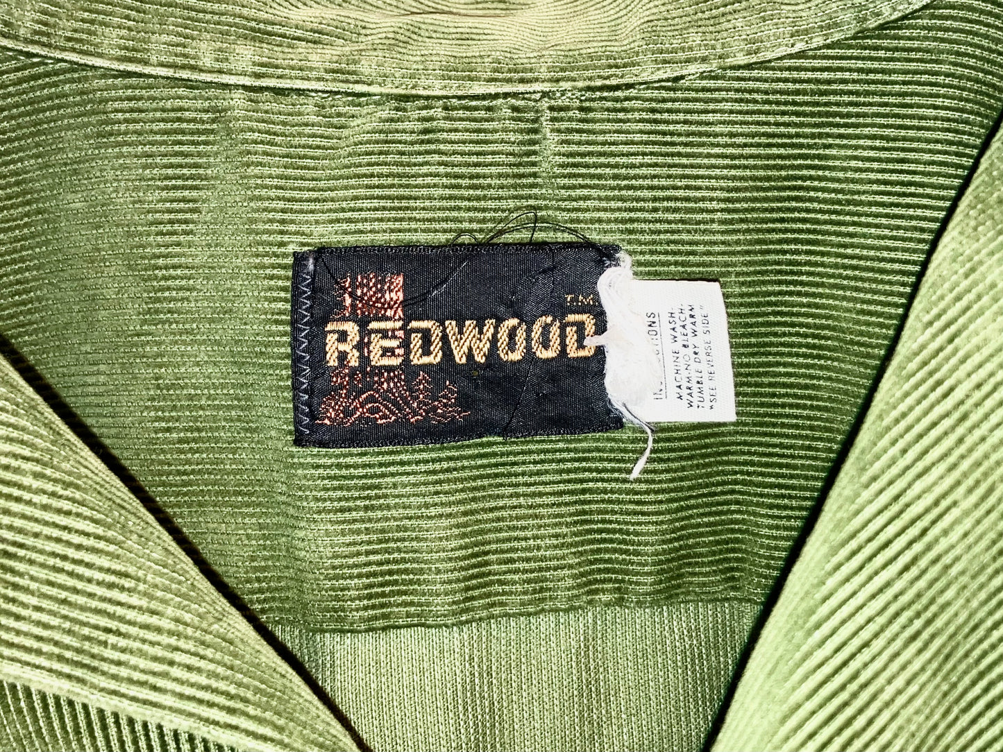 Vintage Oversized Couduroy Shirt "Rare Color!!!"