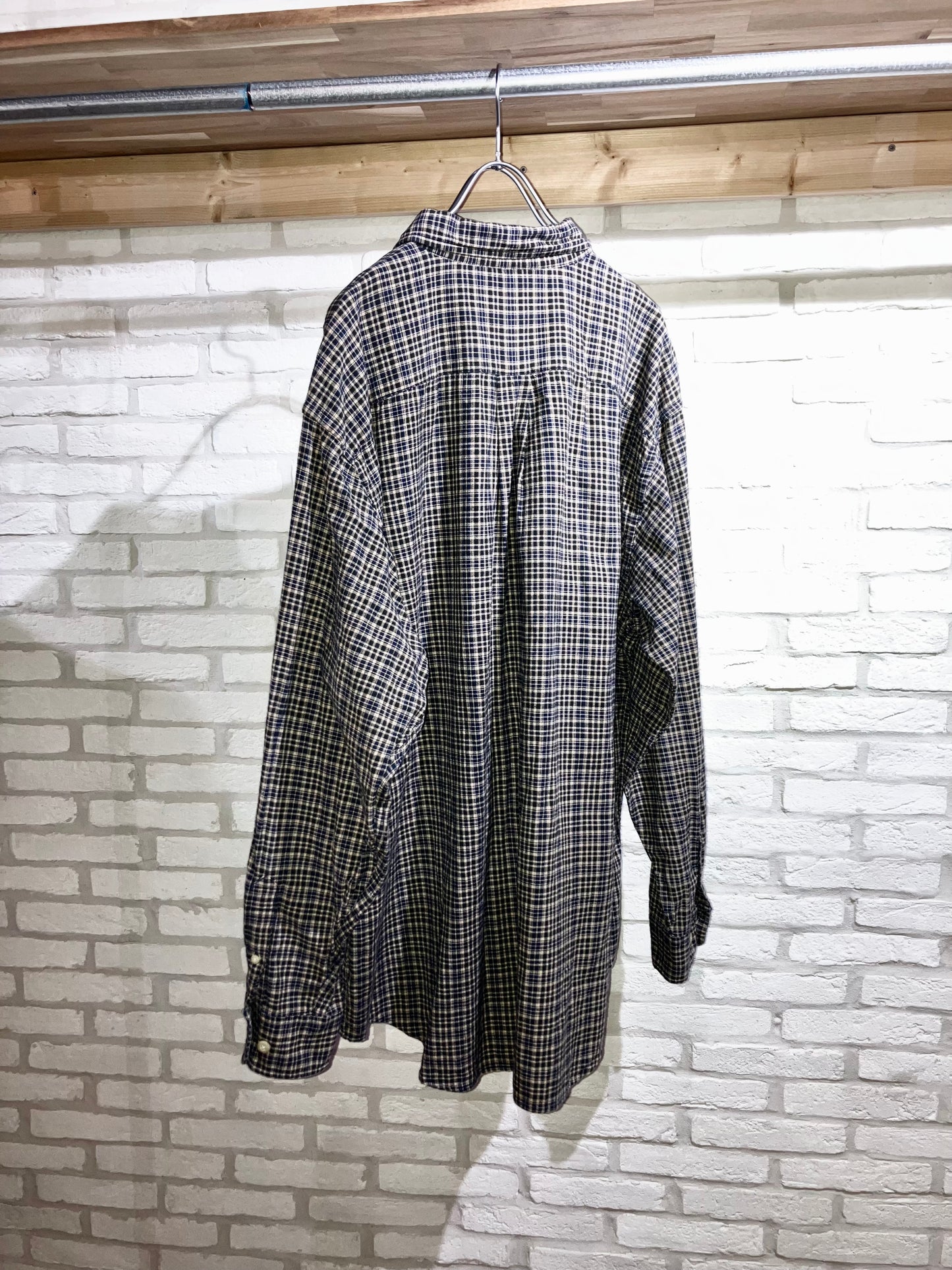 "ARROW" Old Oversized Check Shirt
