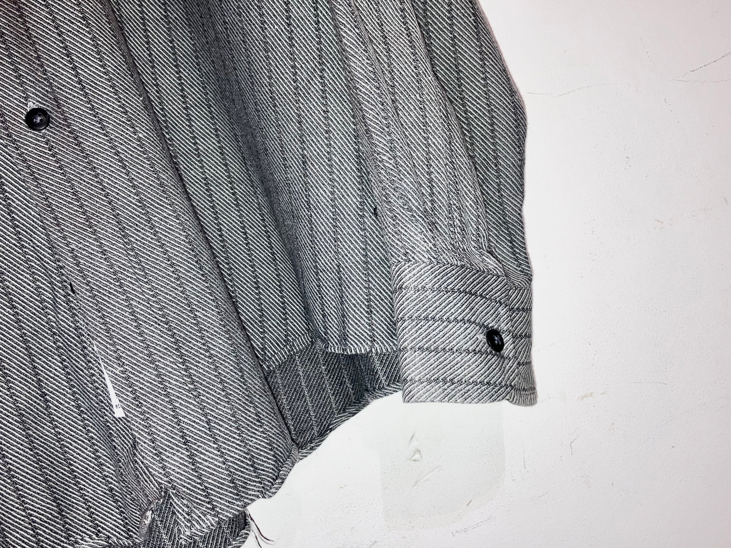 "SAKS FIFTH AVENUE" Old Stripe Shirt