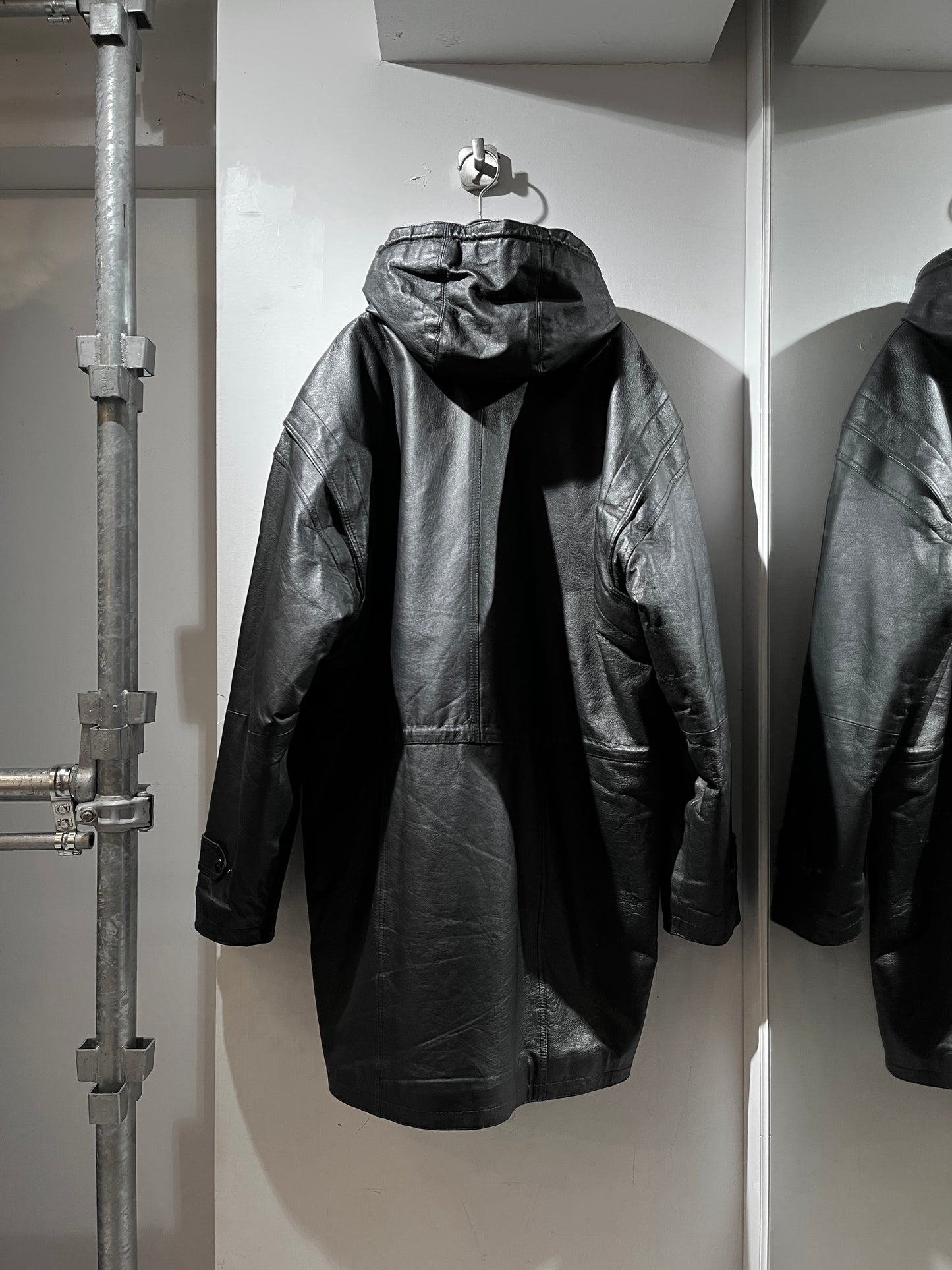 old Padded Leather Jacket
