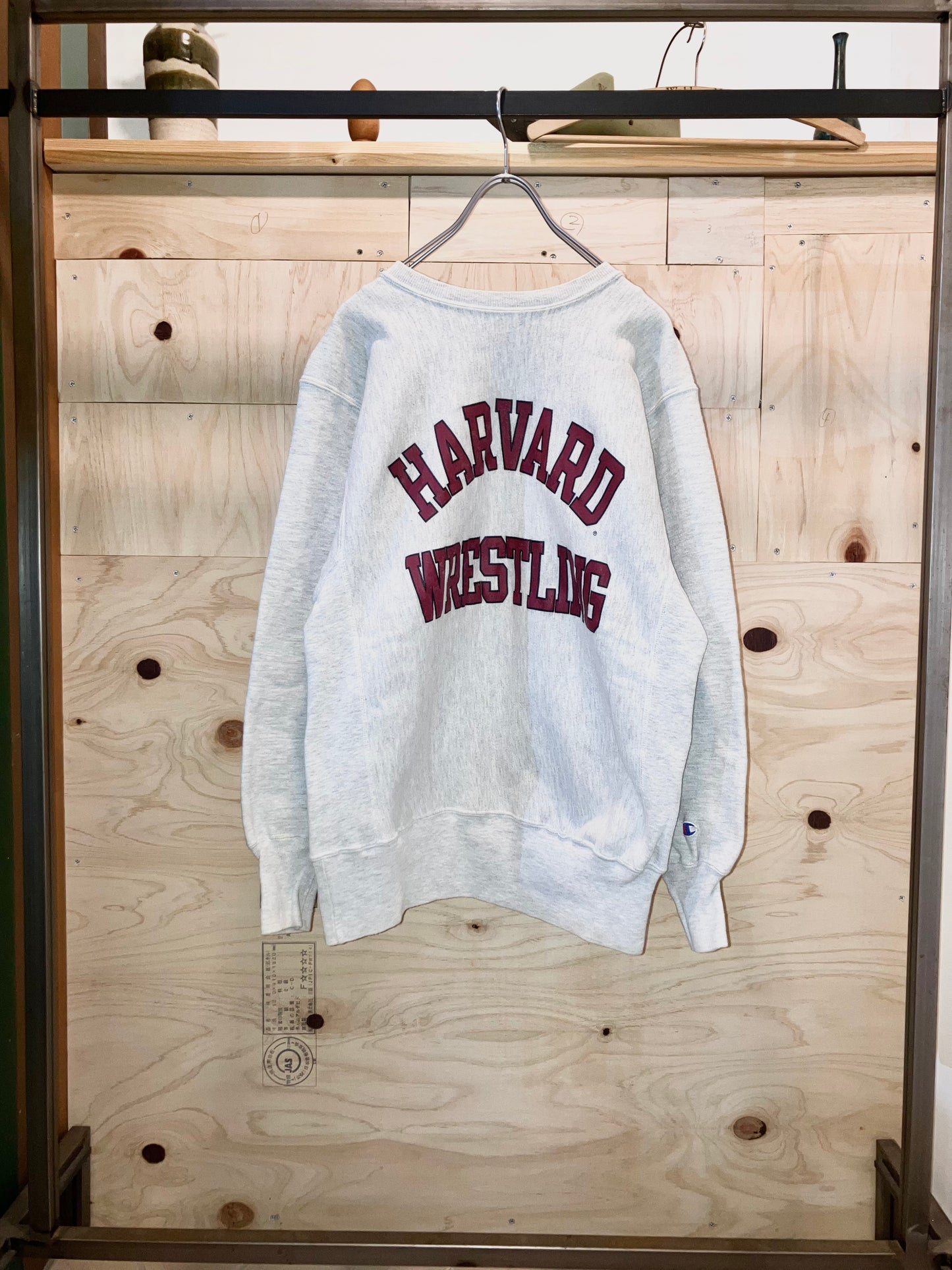 "Chmpion" Old REVERSE WEAVE Printed Sweat