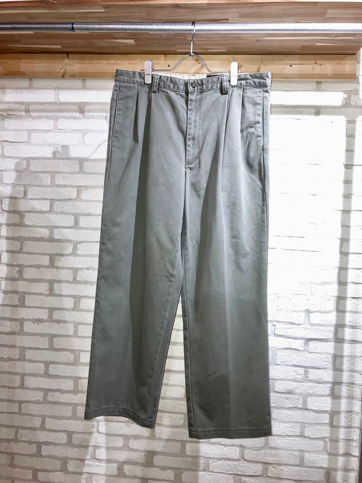 "Eddie Bauer" 00s Chino Wide Pants