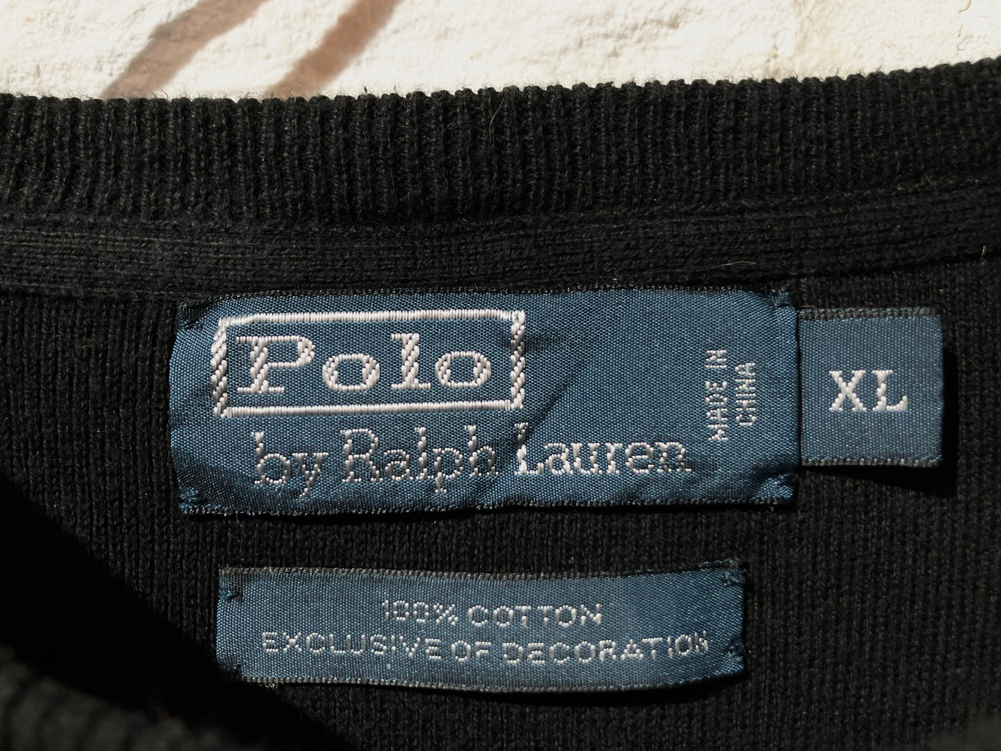 "Polo by Ralph Lauren" Old Soft Cotton Knit