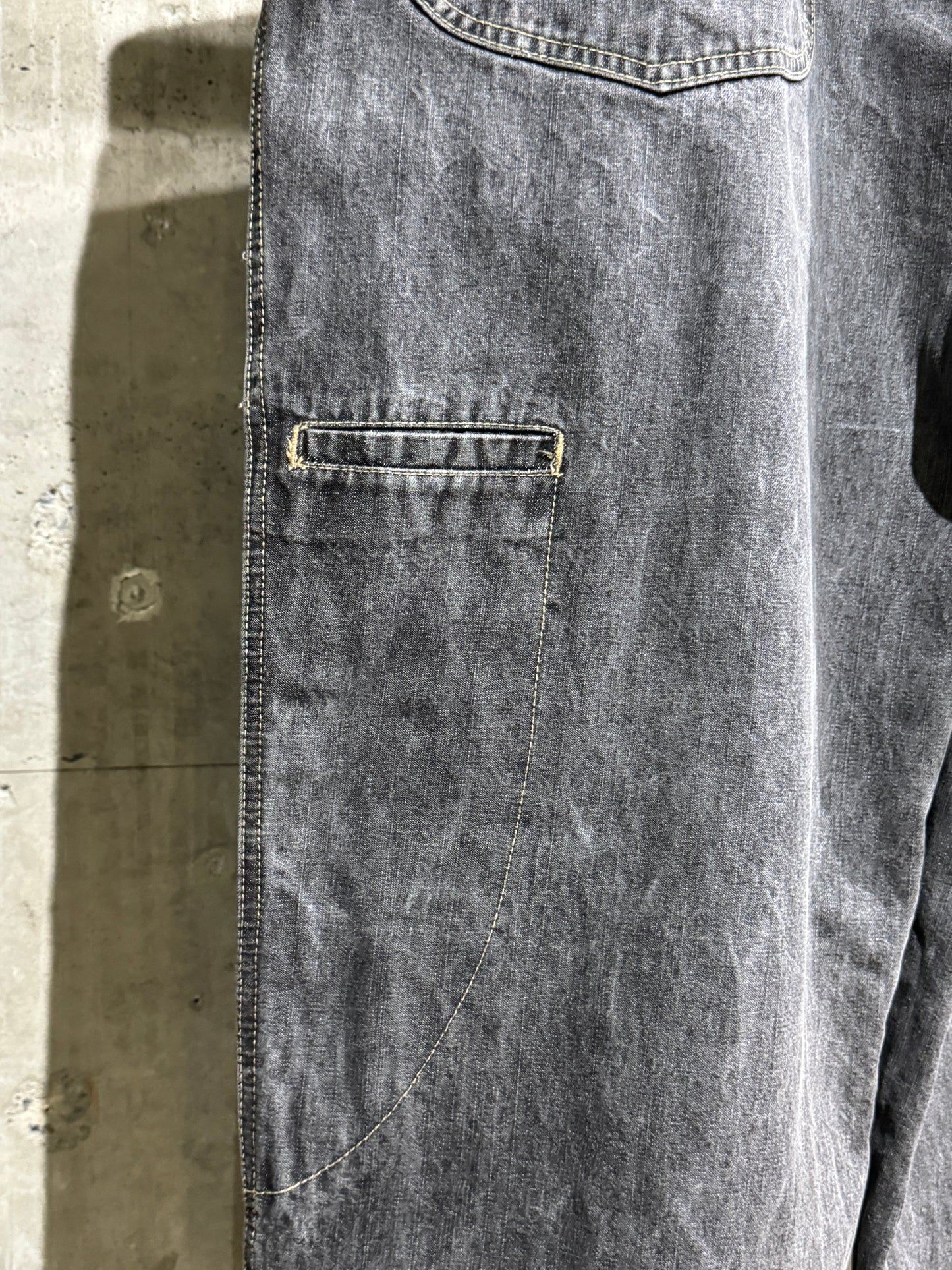 Marithe Francois Girbaud Patch Design Denim Pants