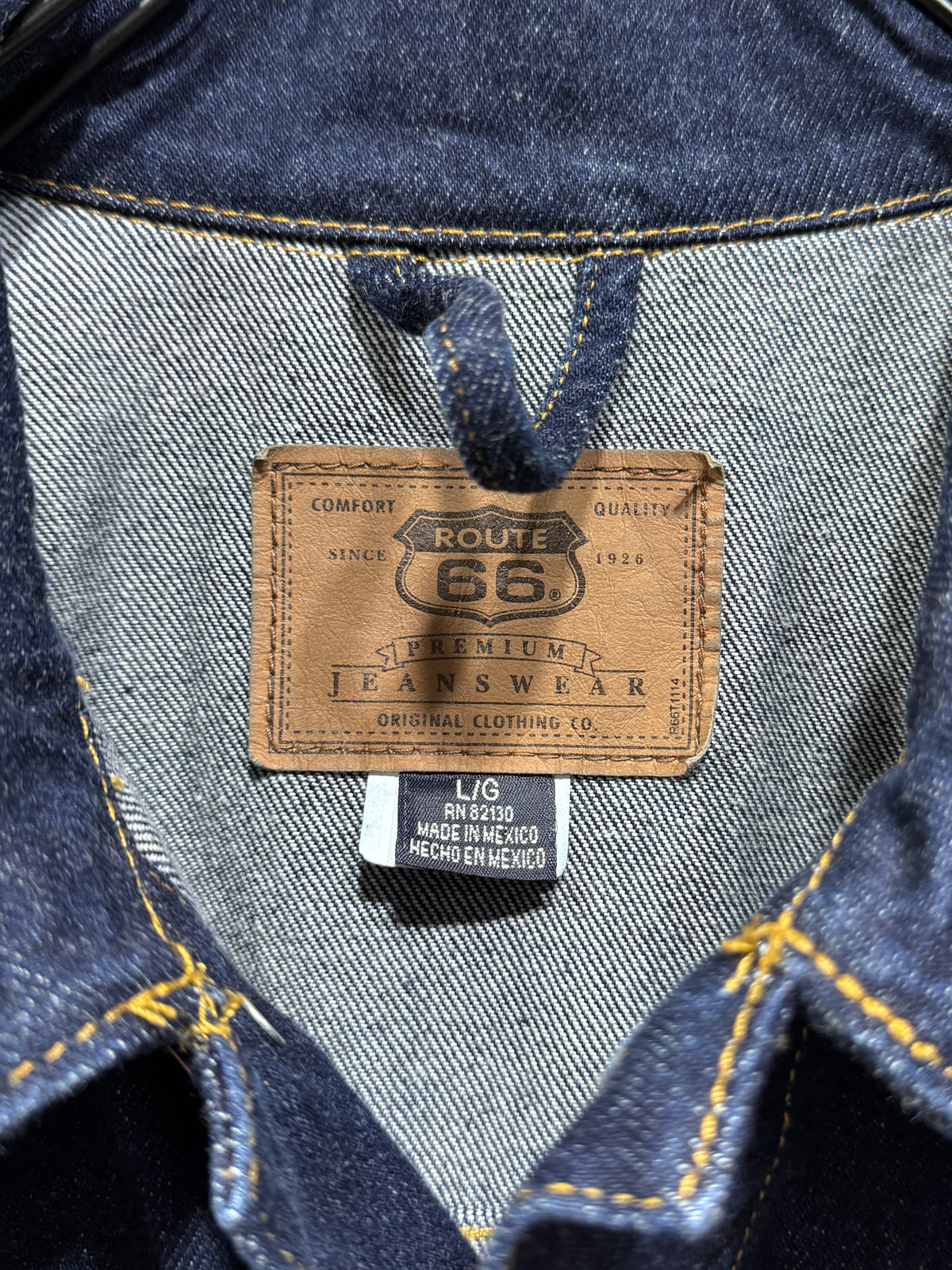 00s Route 66 Denim Jacket