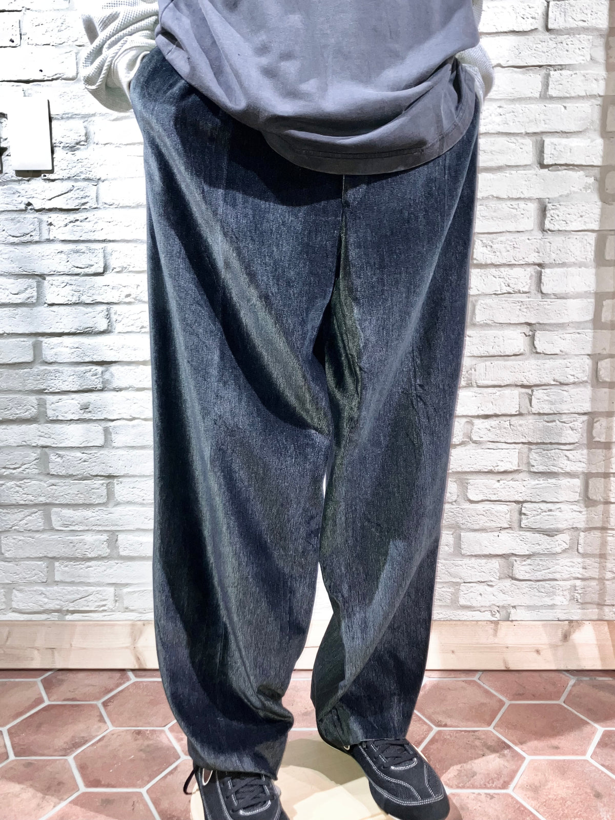 Old Velour Wide Slacks