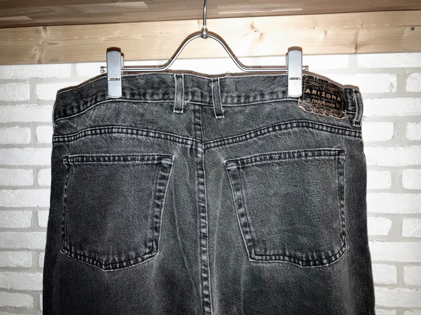 "ARIZONA" Old Wide Denim Pants