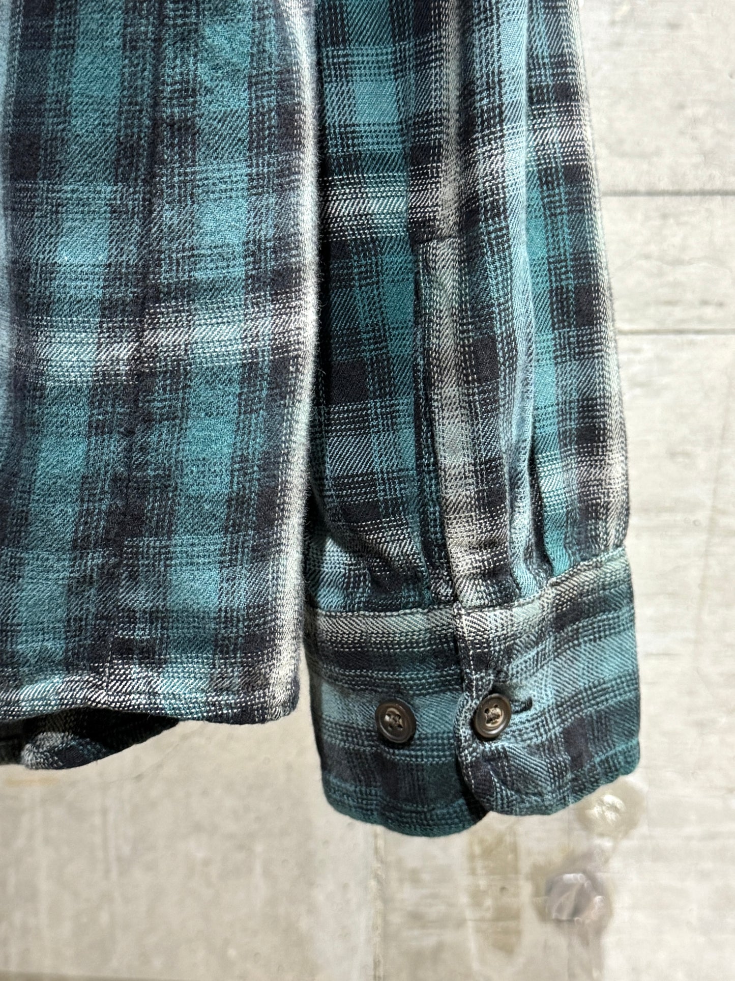 old Cotton Plaid Shirt