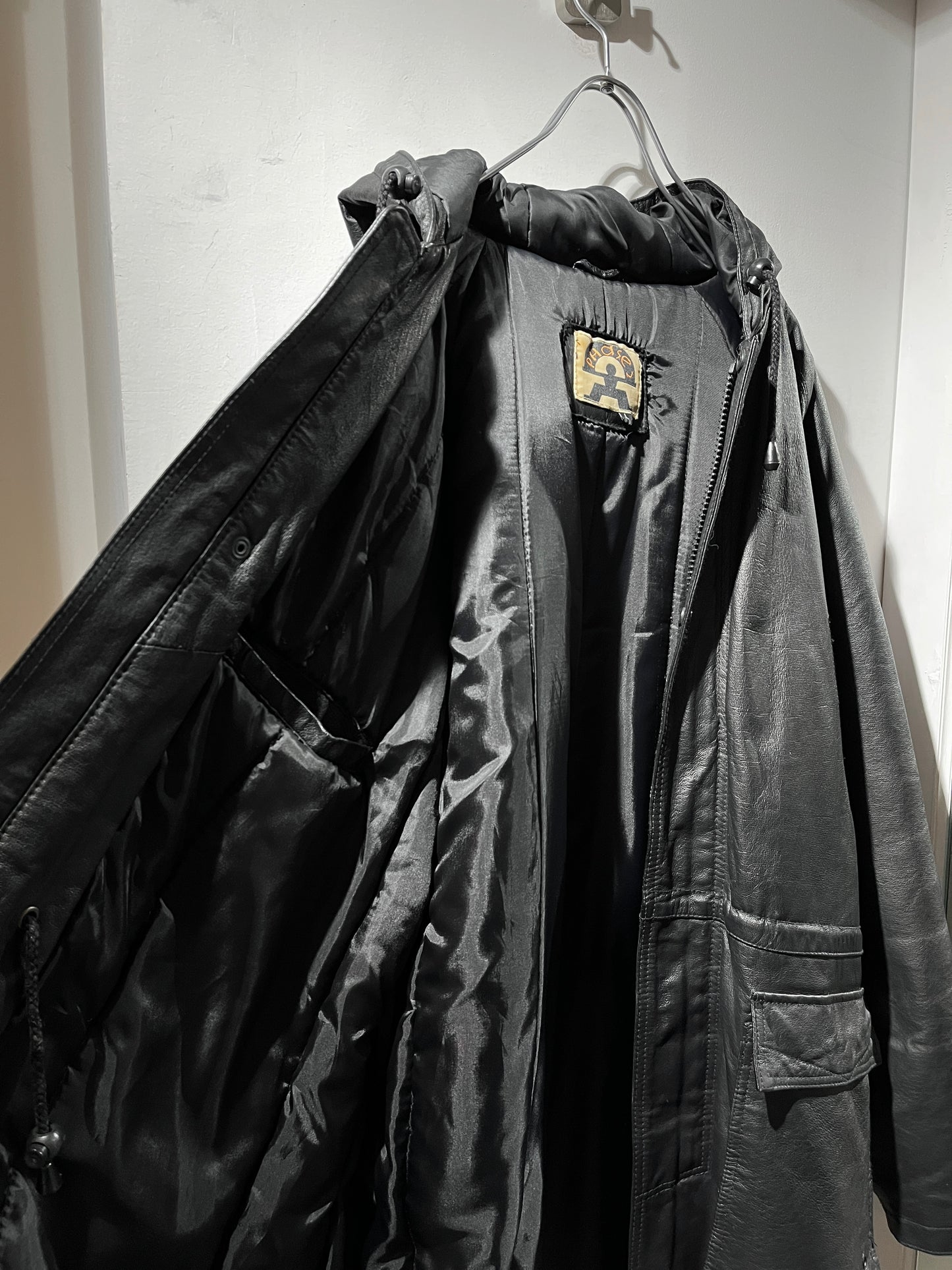 old Padded Leather Jacket