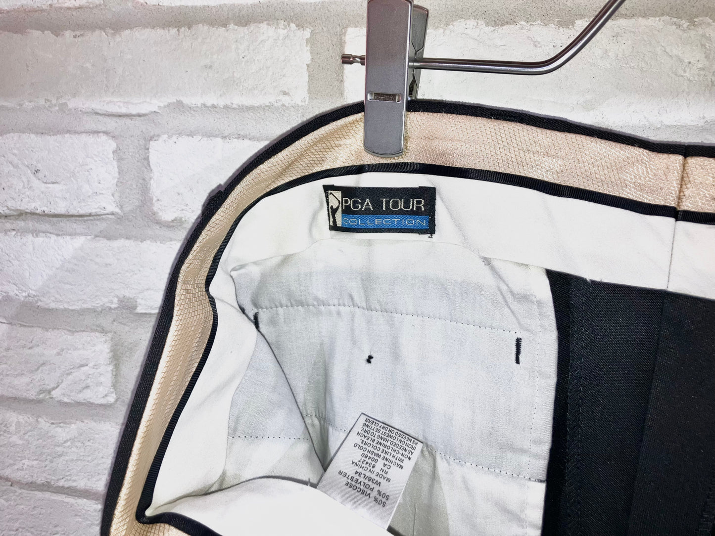 00s Viscose&Poly Wide Slacks