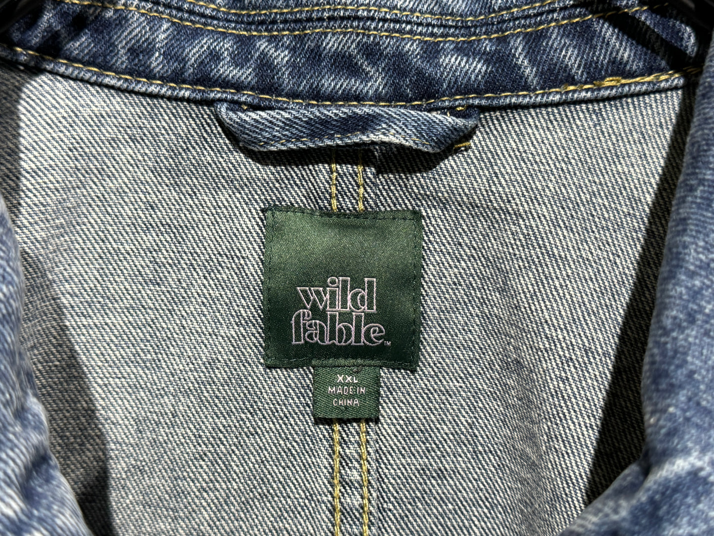 10s Denim Zip-Up Jacket