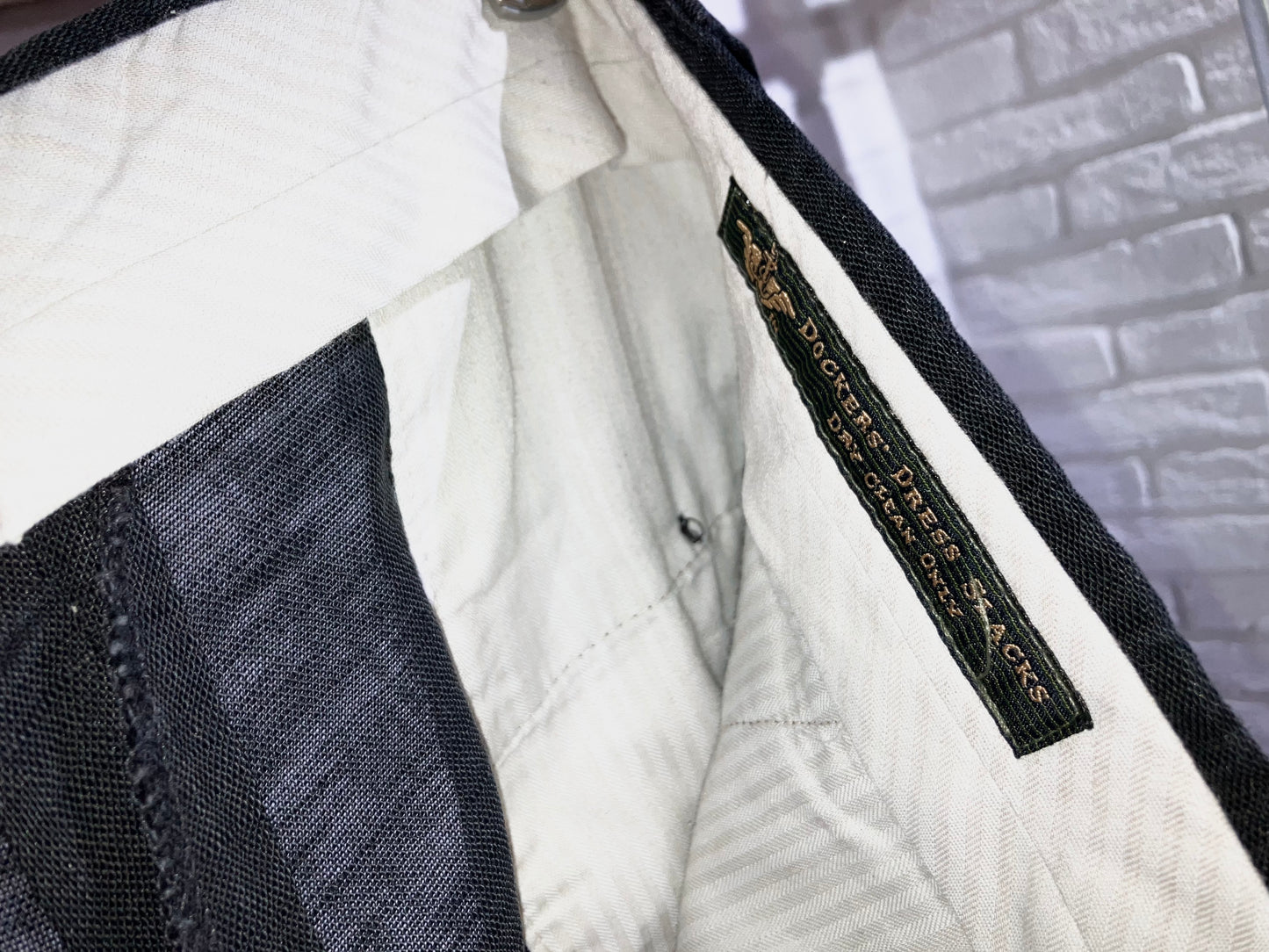 "DOCKERS" Old Linen Wide Slacks