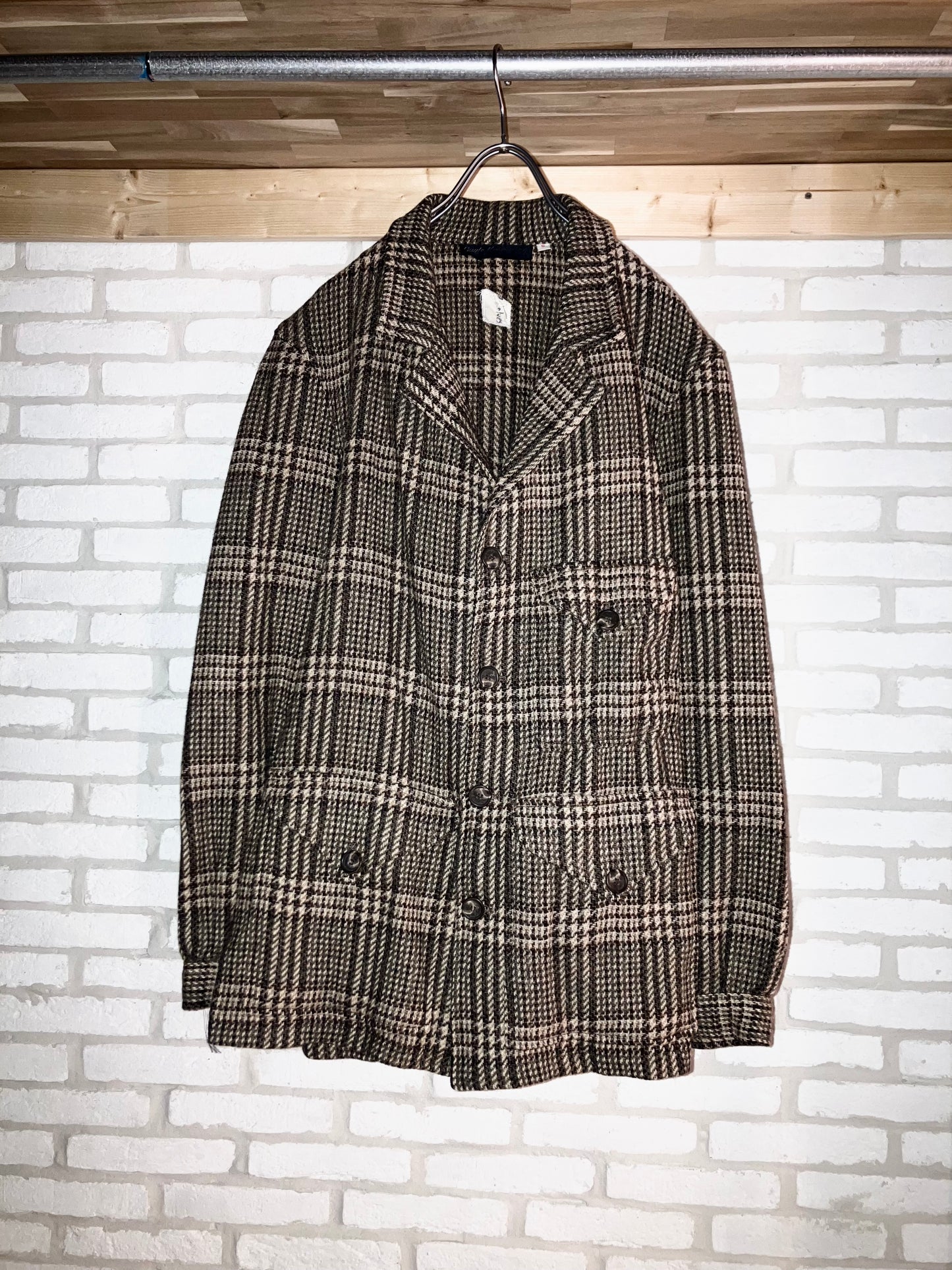 Vintage Check Tweed JKT
