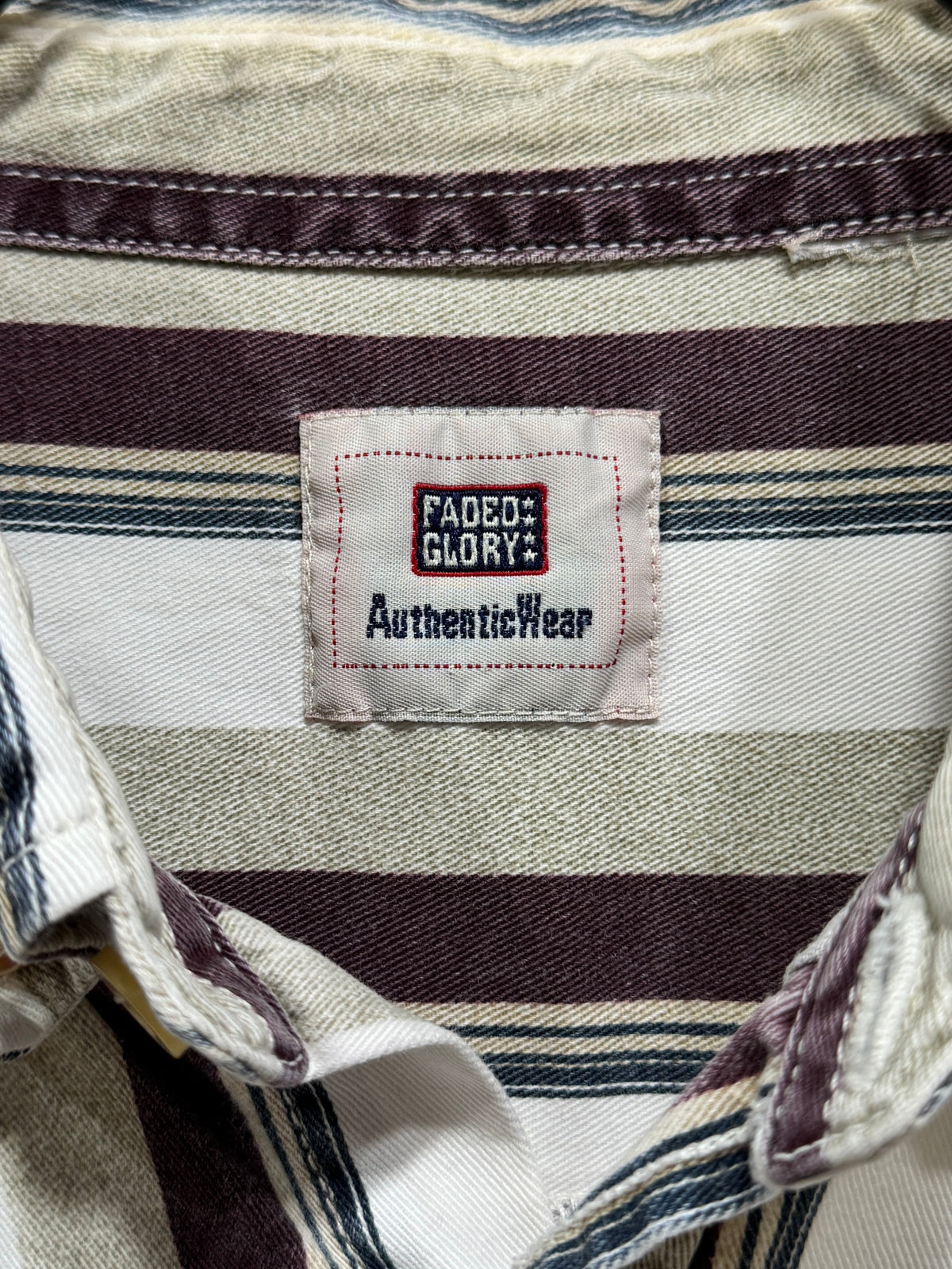 Old Faded Glory Striped Shirt