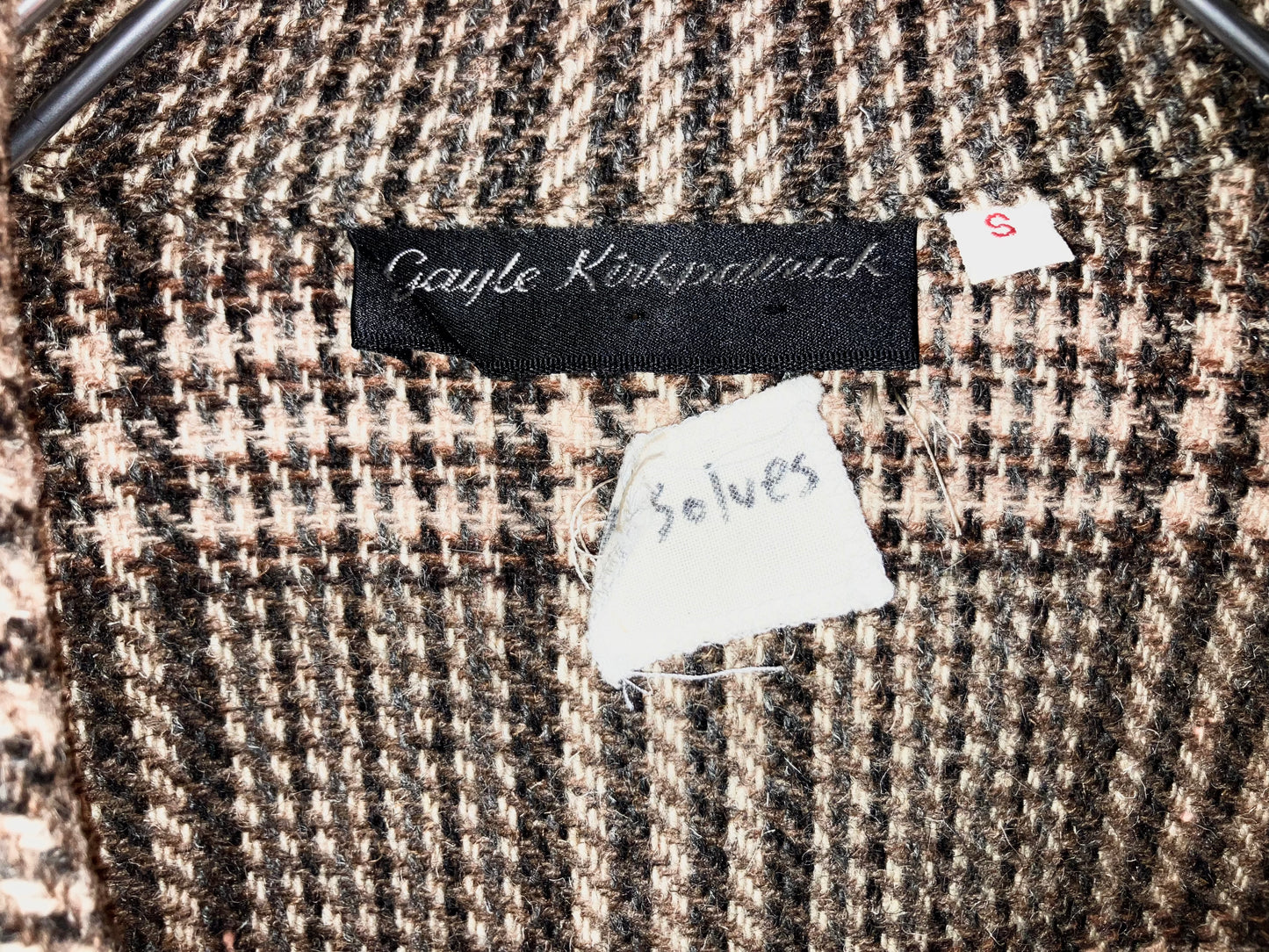 Vintage Check Tweed JKT