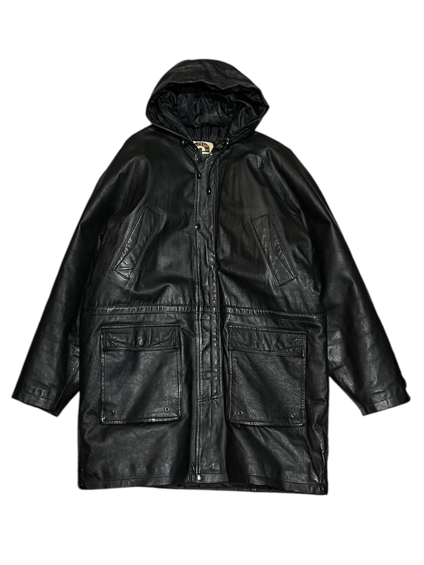 old Padded Leather Jacket