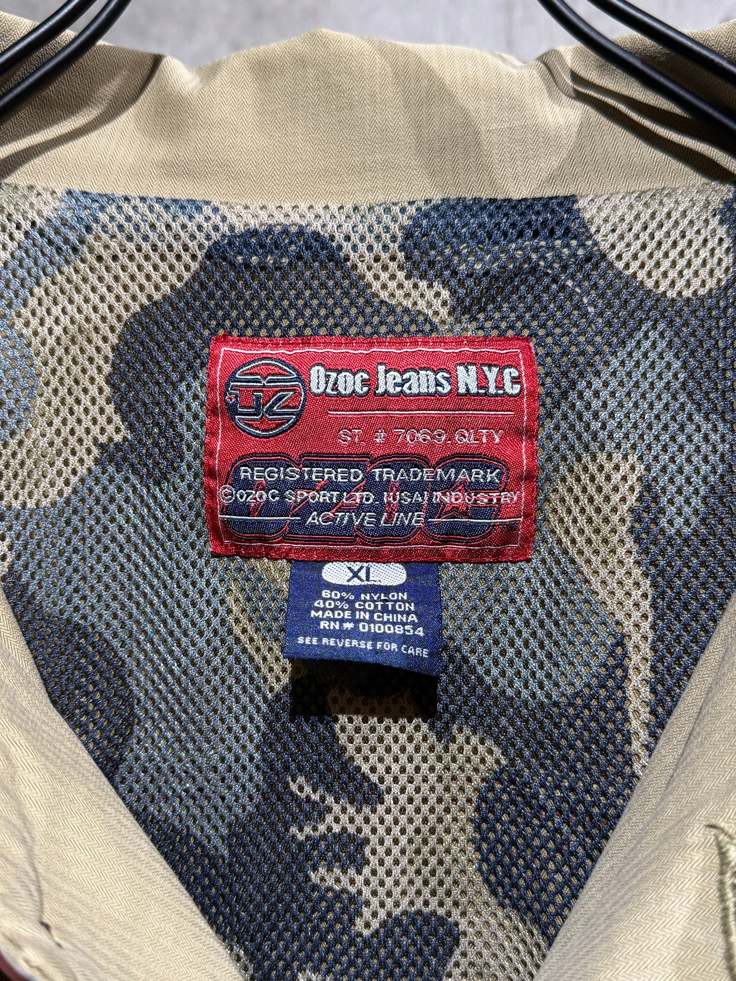 00s Ozoc Jeans N.Y.C Cargo Jacket