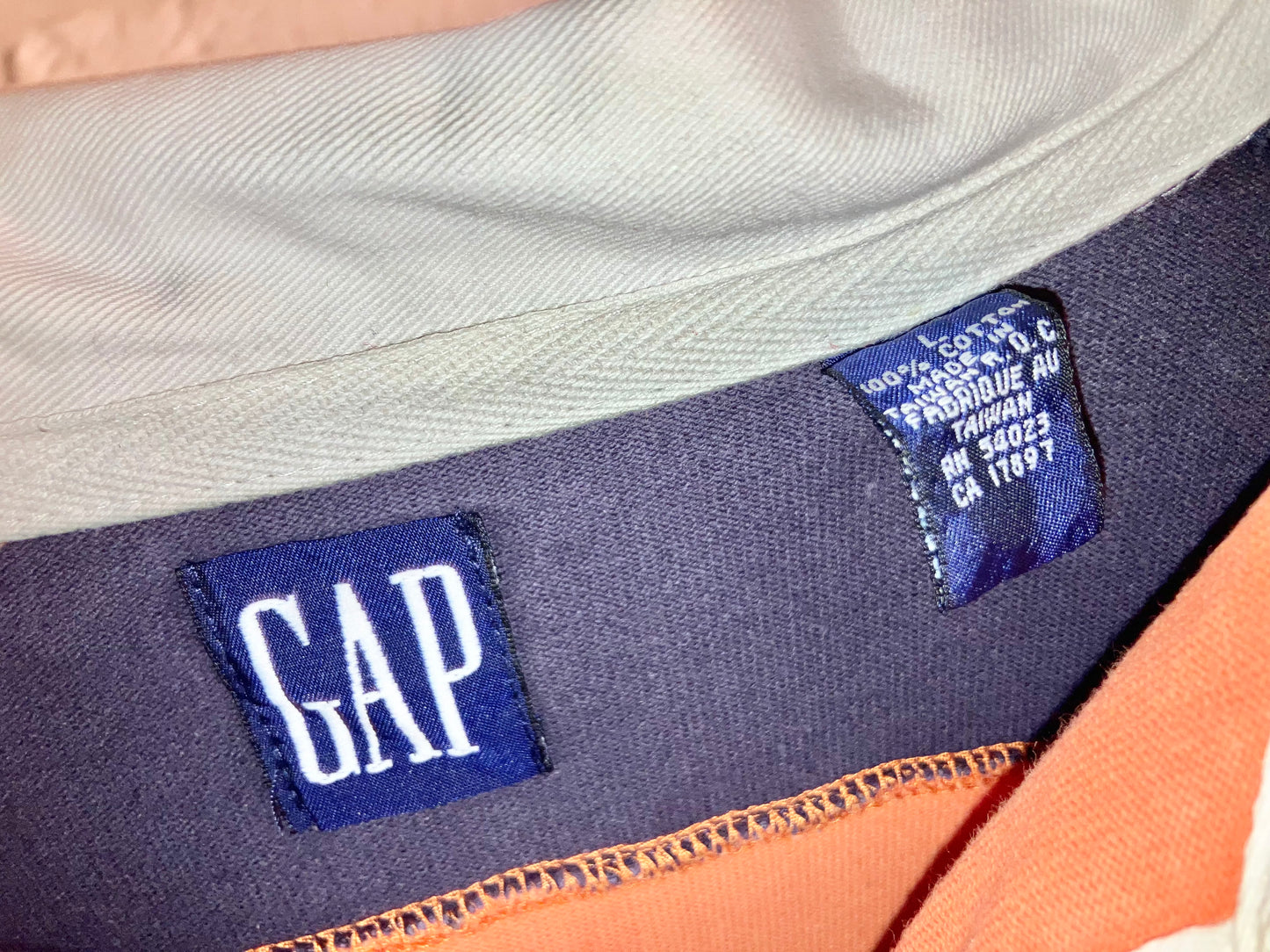 "GAP" Old Border Rugger Shirt "High Quality!!!"