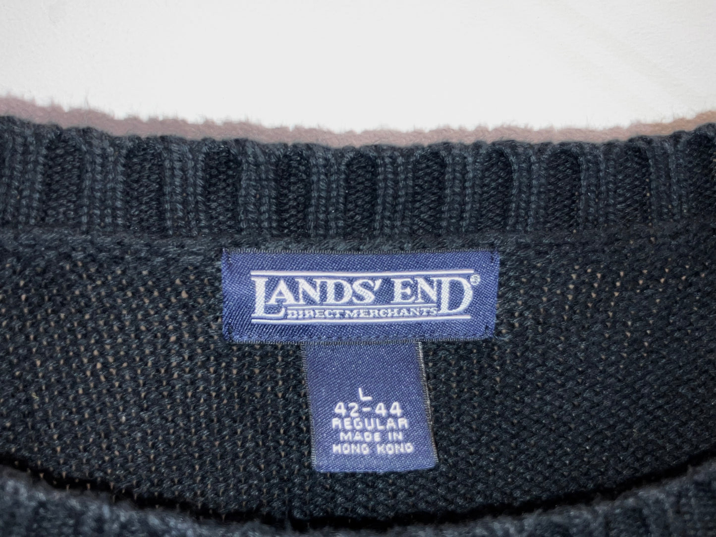 "LANDS'END" 00s Cotton Knit