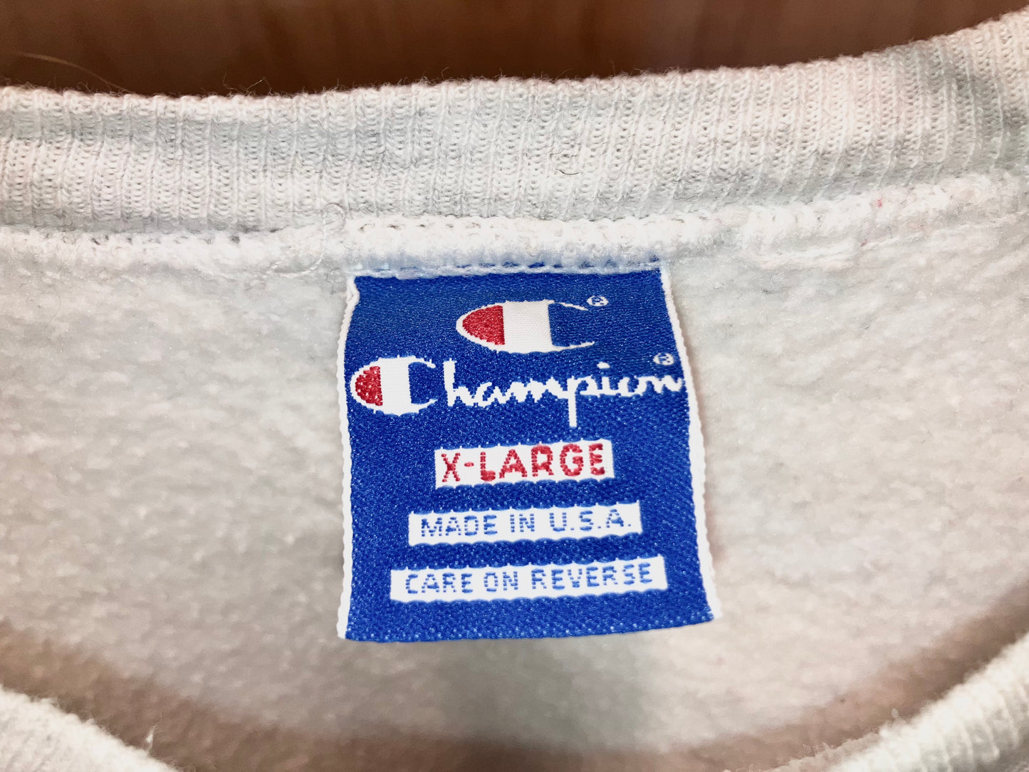 "Chimpion" Old Initial Printed Short Length Sweat "Super Rare Piace"