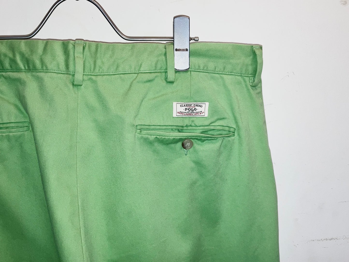 "Polo by Ralph Lauren" Old Chemical Color Chino Pants