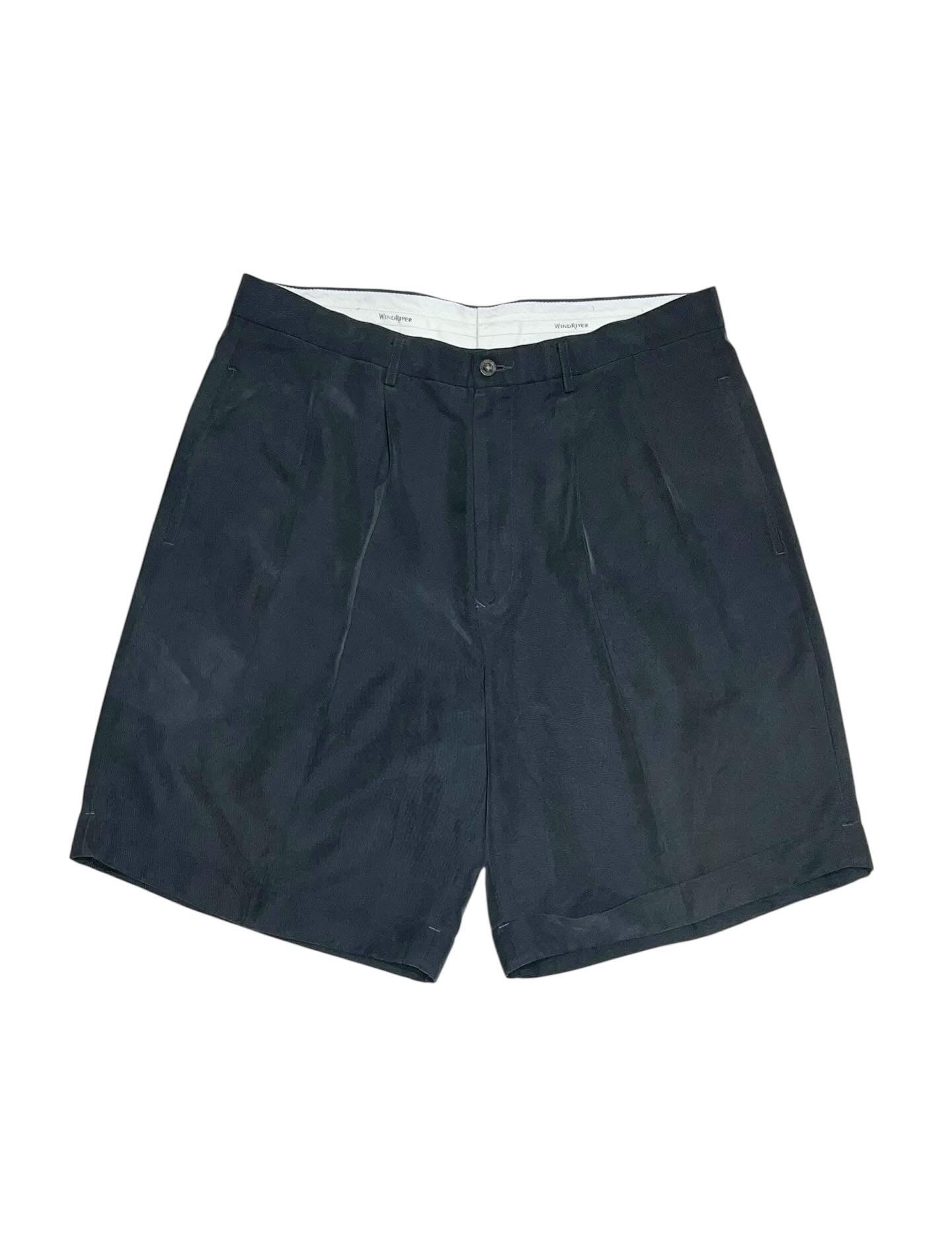 Vintage Widely Tuck Shorts