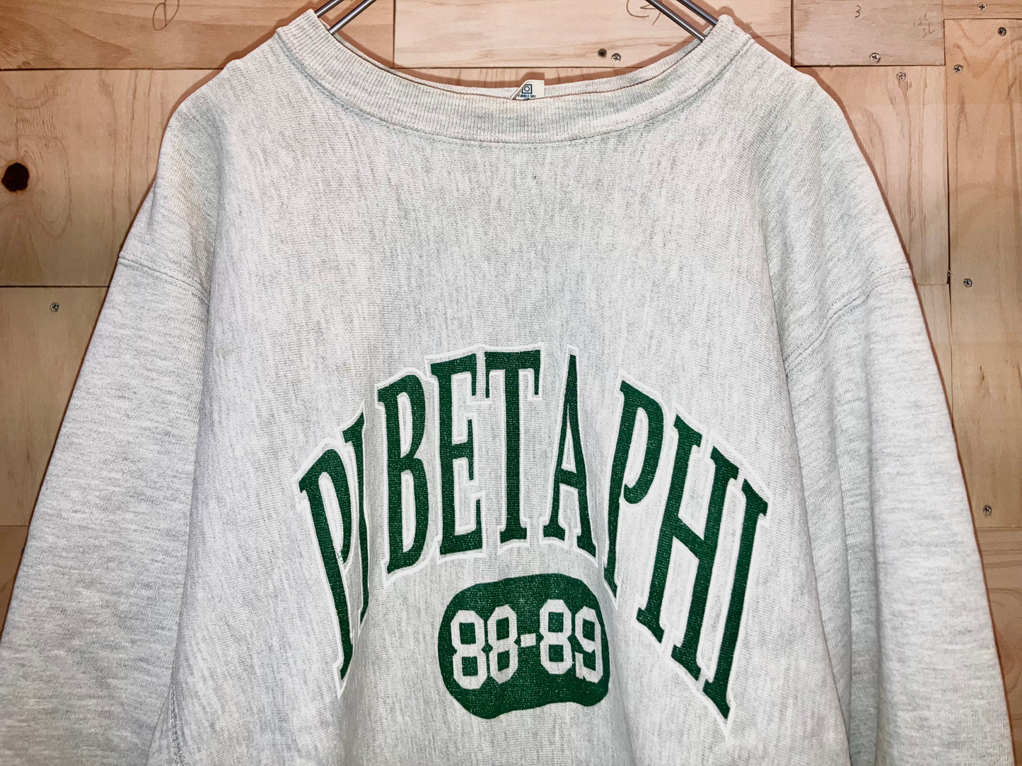 "Chmpion" Vintage REVERSE WEAVE Printed Sweat