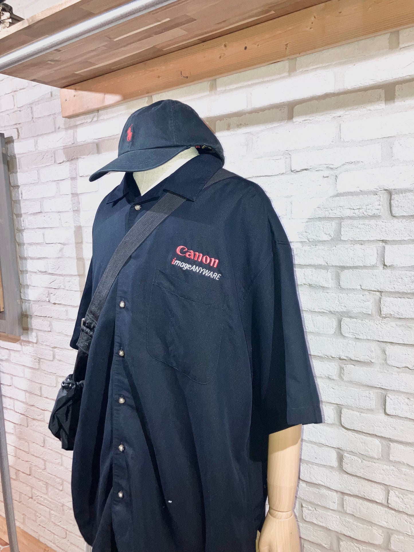 "Canon" 00s Embroidery Shirt