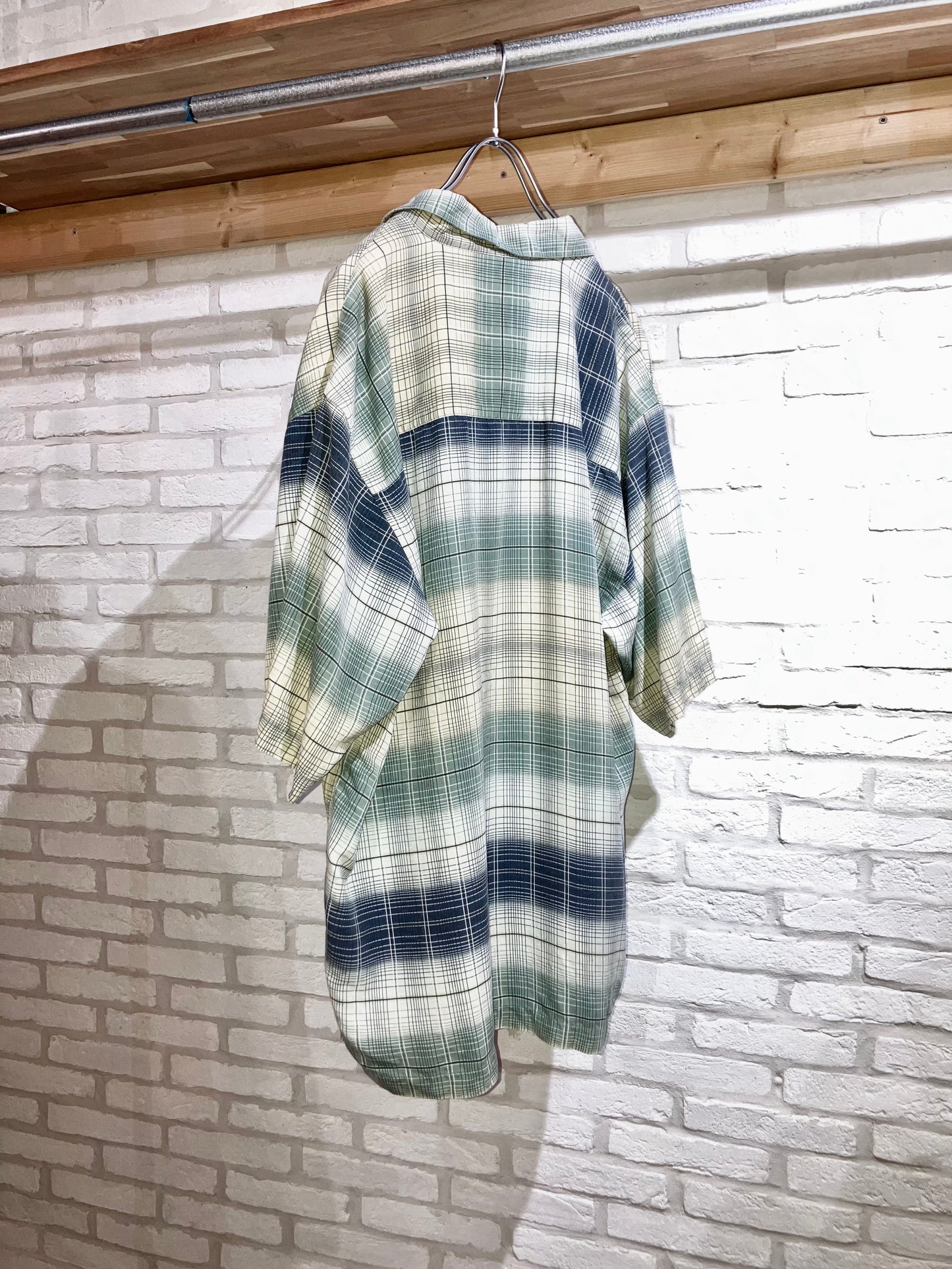 Old Check Silk Shirt
