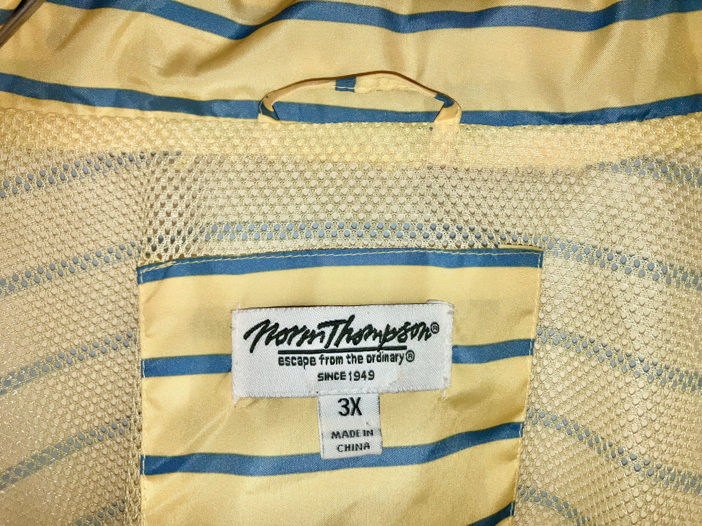 00s Oversized Border JKT