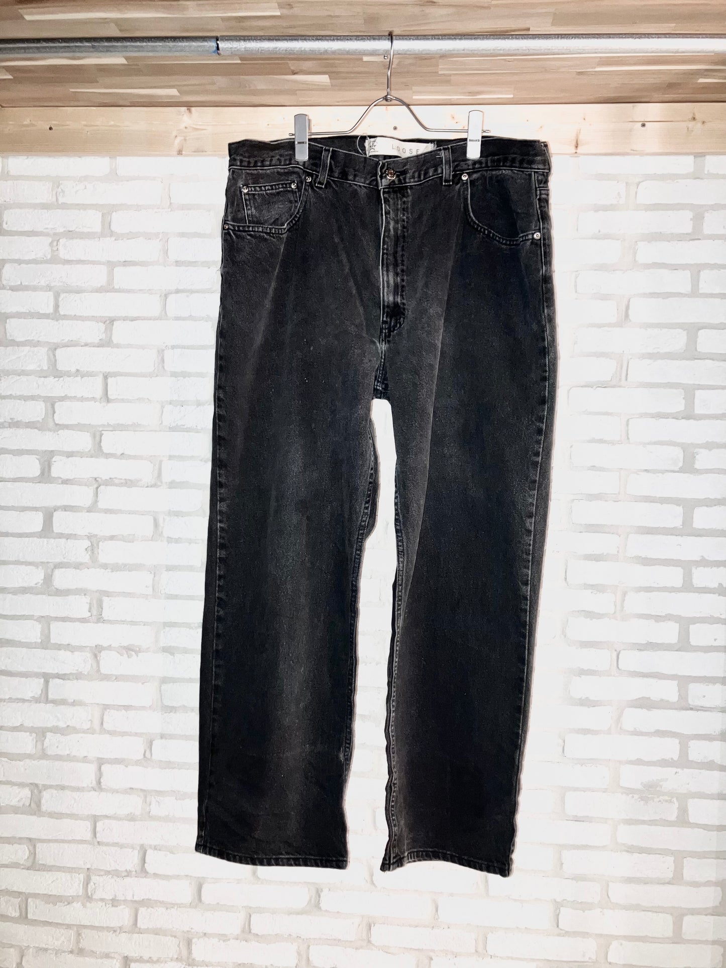 "ARIZONA" Old Wide Denim Pants