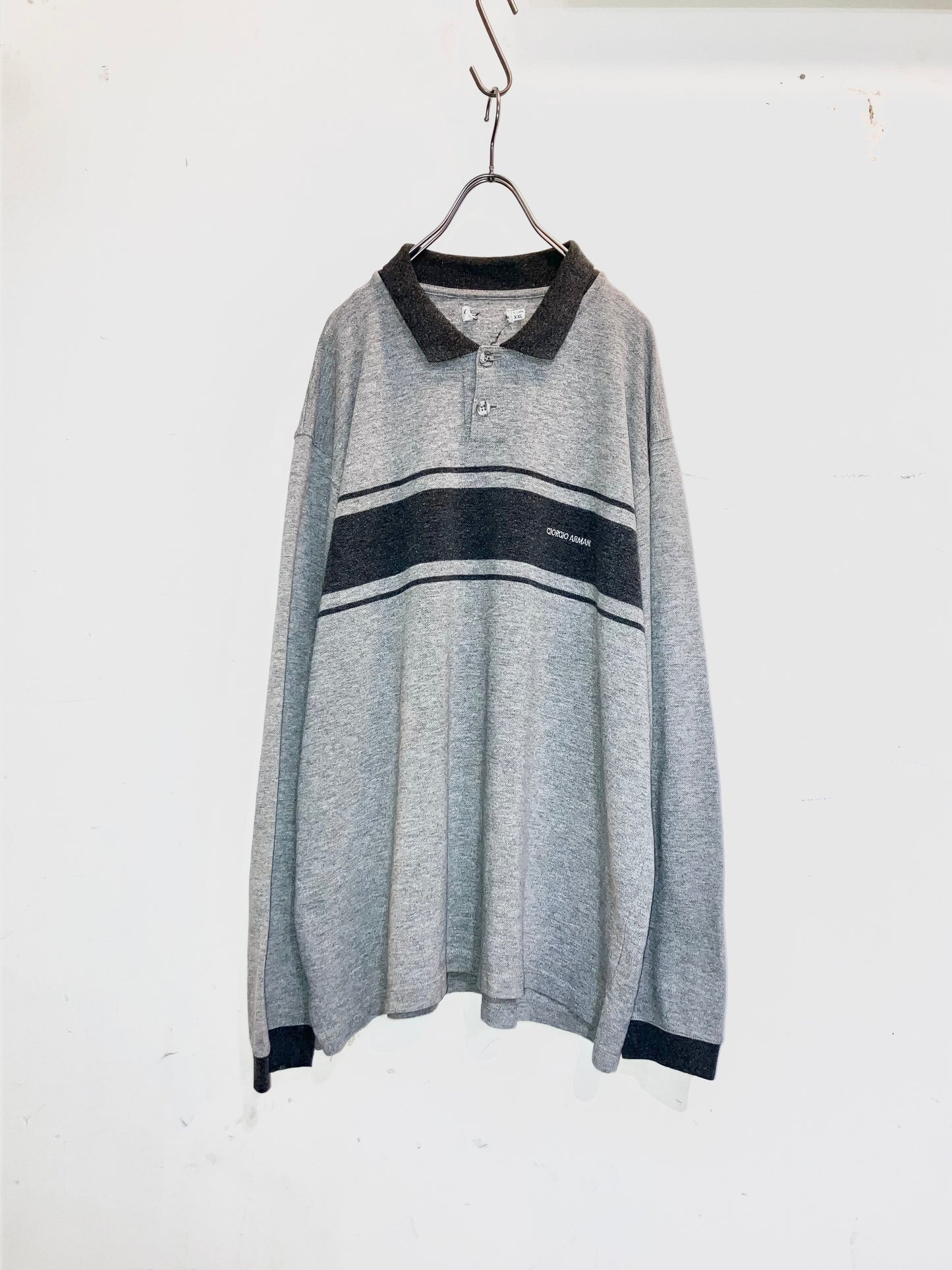 "GIORGIO ARMANI" Old Oversized Polo Shirt
