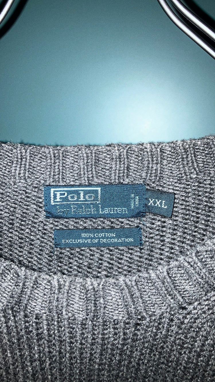 "Polo by Ralph Lauren" Old Oversized Cotton Knit
