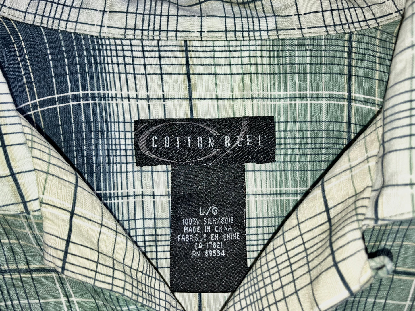 Old Check Silk Shirt