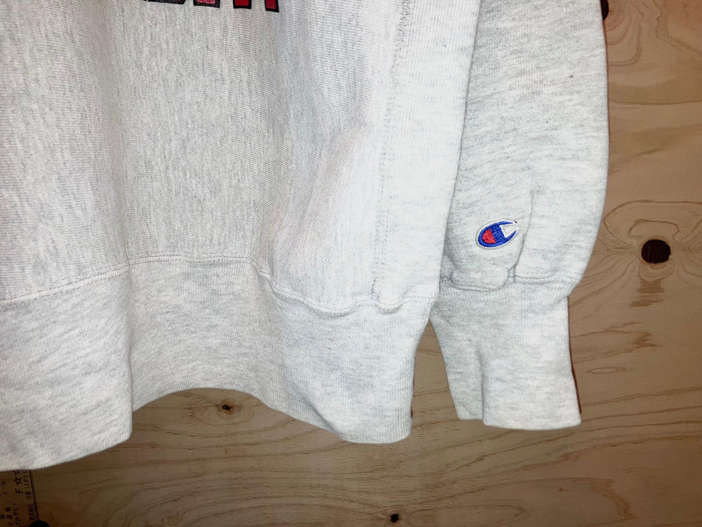 "Chmpion" Old REVERSE WEAVE Printed Sweat