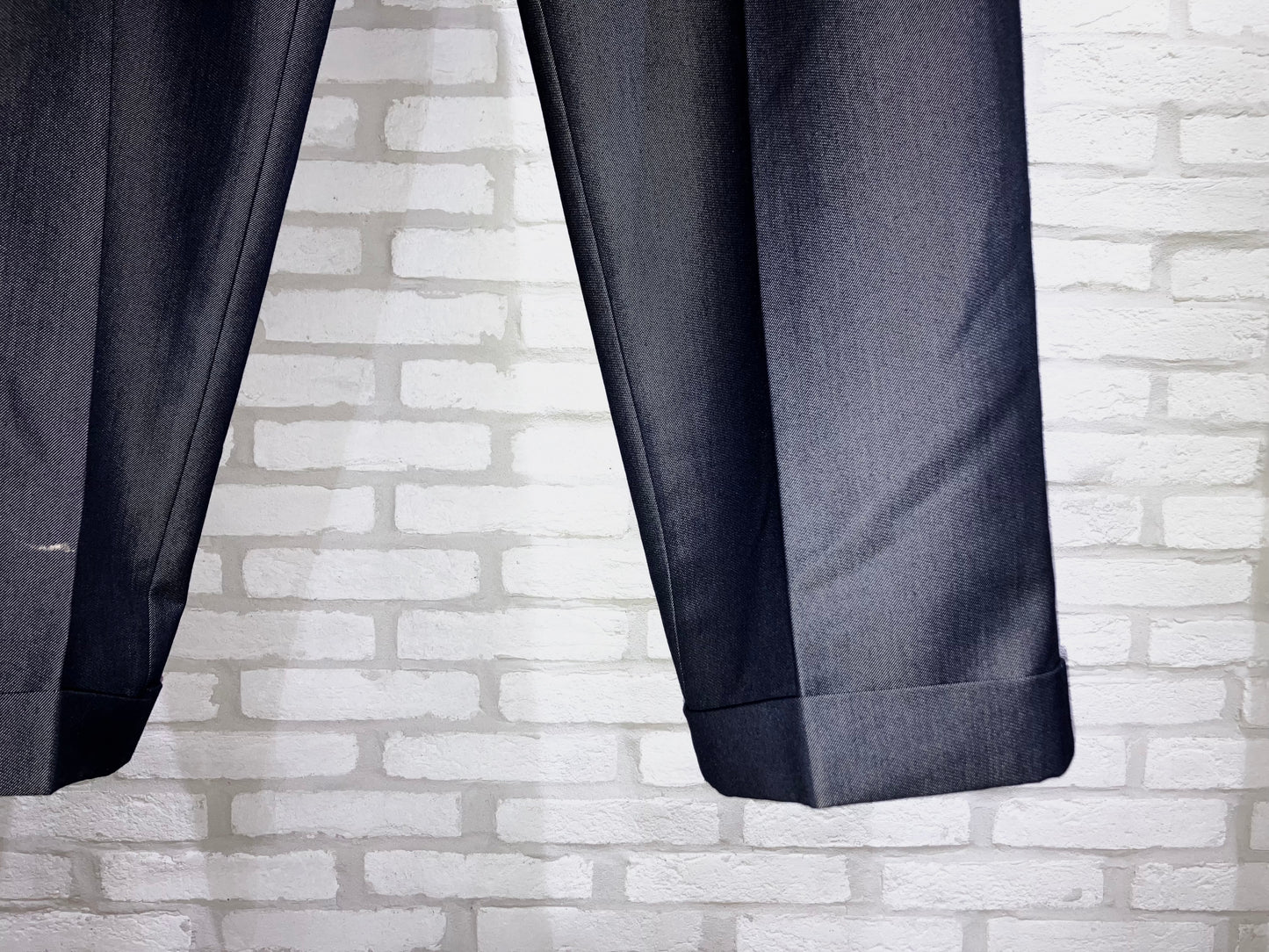 00s Super Wide Iridescent Slacks