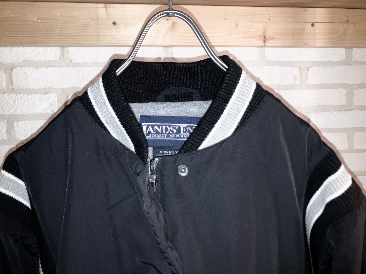 "LANDS'END" Old Design Nylon Varstiy JKT