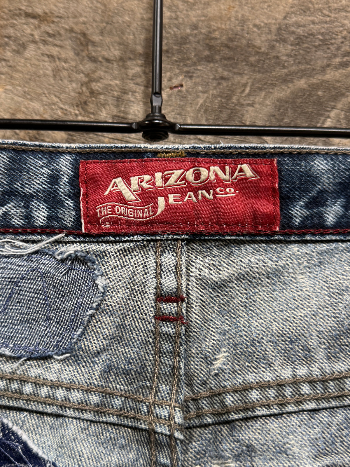 Arizona Jean Co. Damage Denim Pants