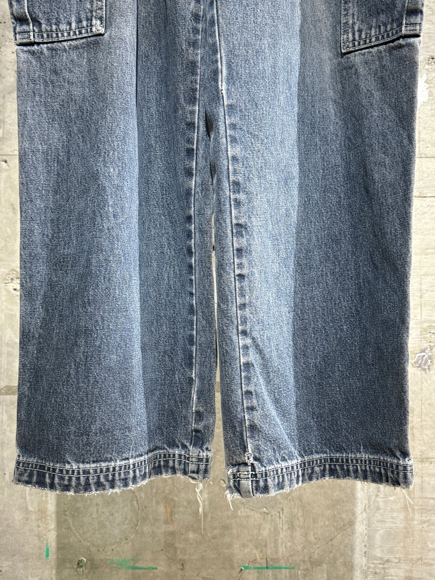00s vintage Denim Cargos