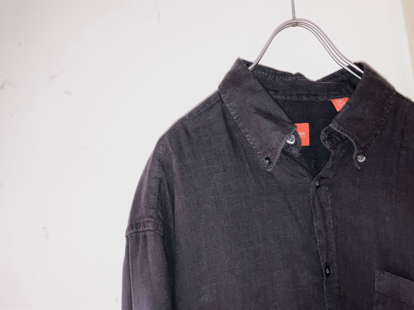 "HUGO BOSS" Old Linen Shirt