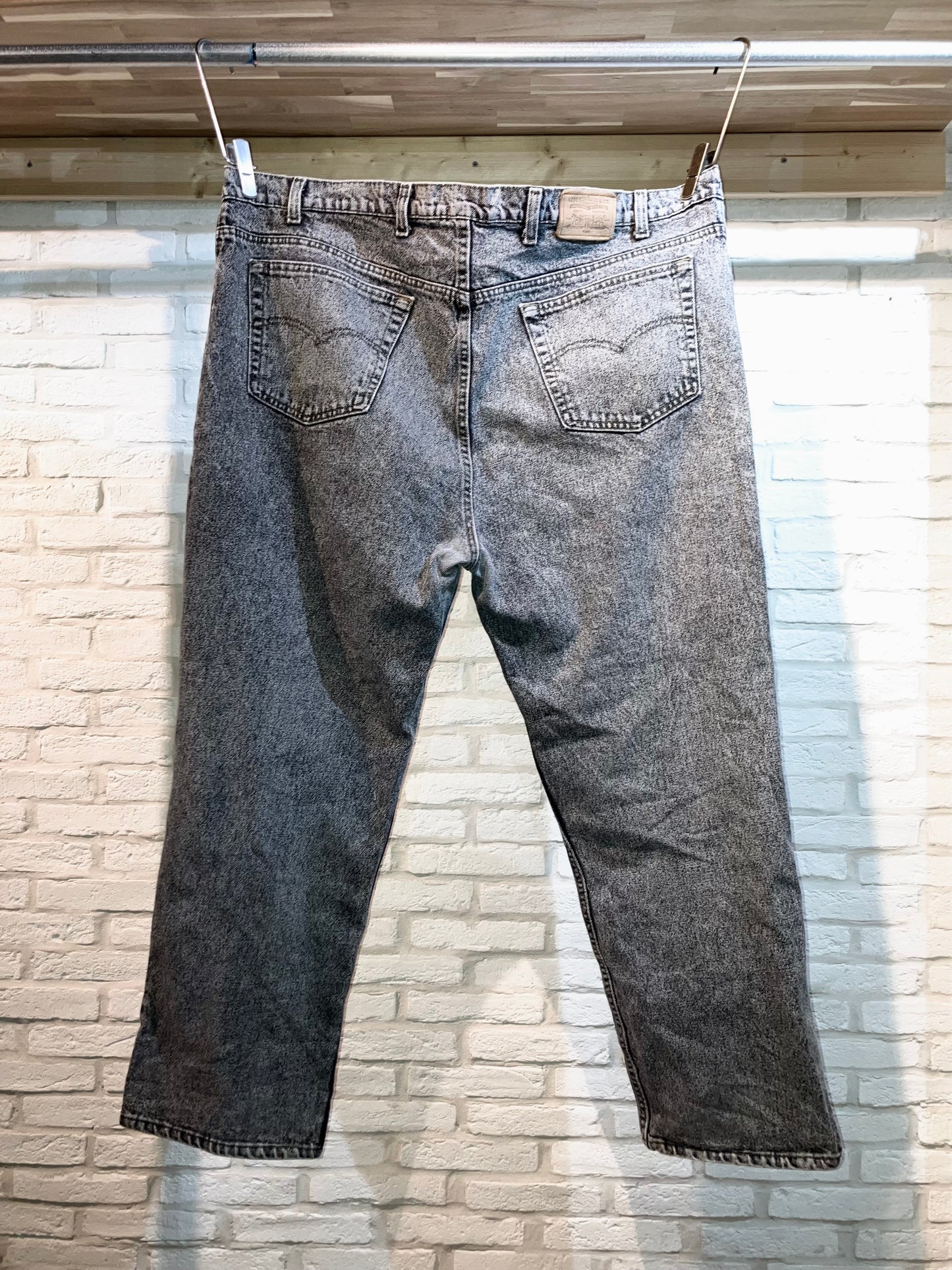 "Levi's" Old Chemical Wash Denim Pants "Super Big Size!!!"
