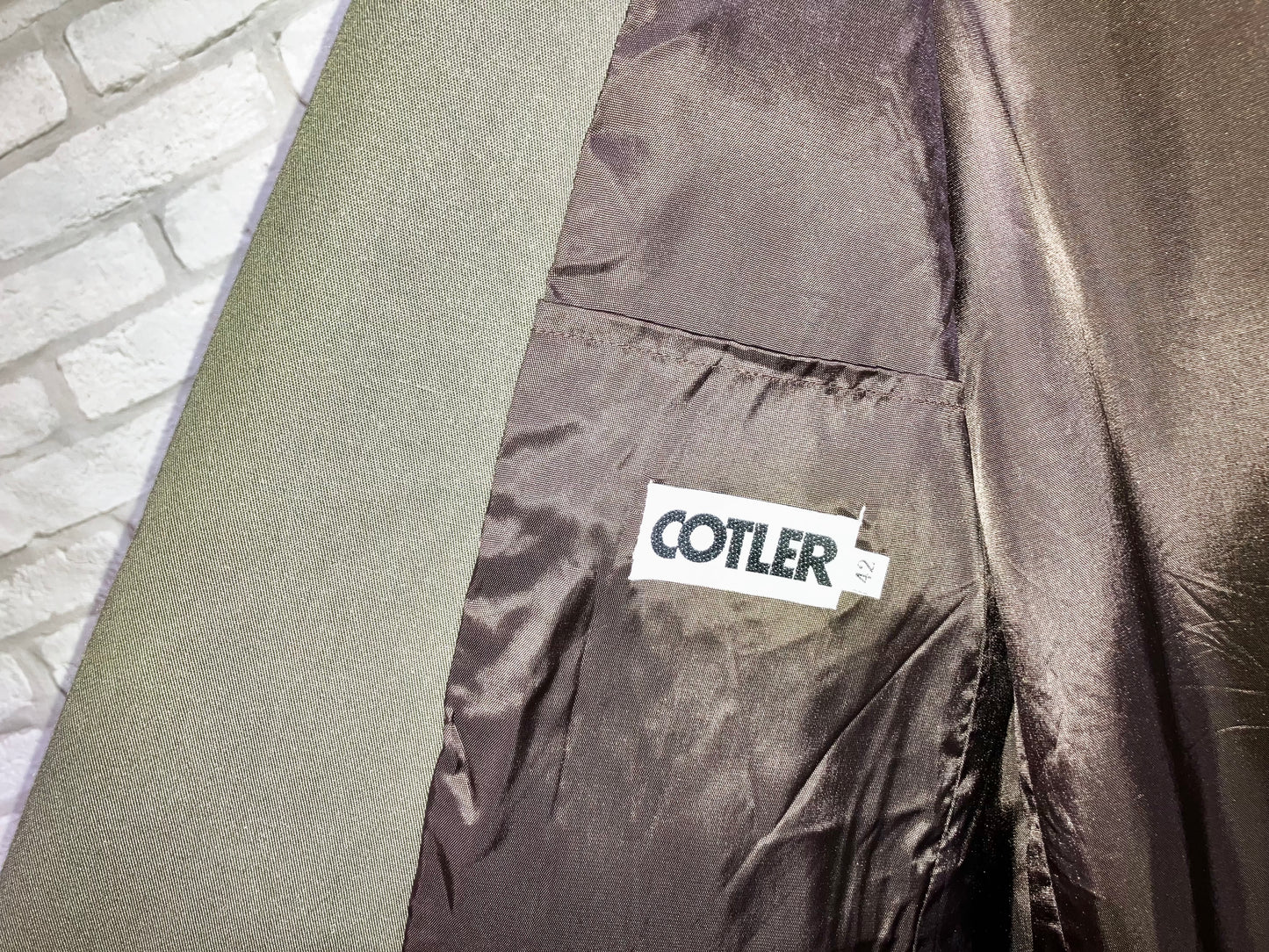 "COTLER" Old Poly&Rayon EZ JKT